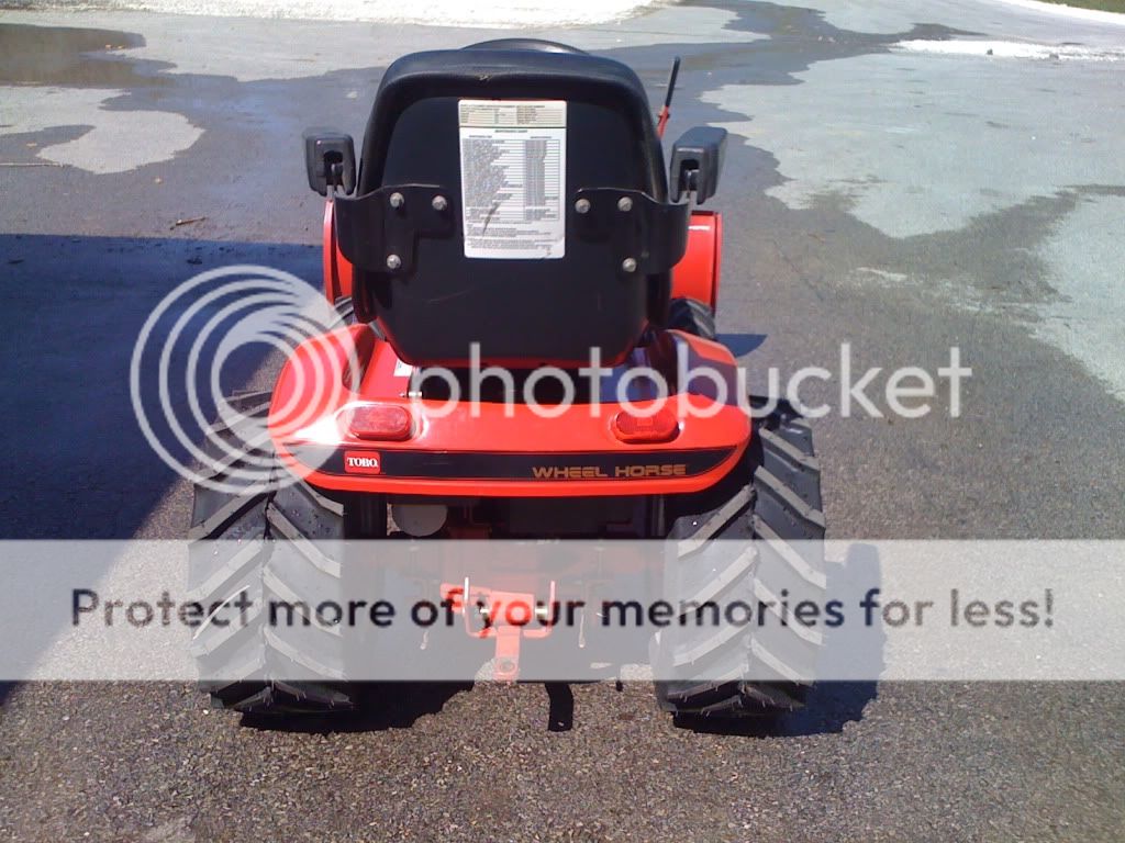 Biggest Tire Size for C160 Wheel Horse Tractors RedSquare Wheel